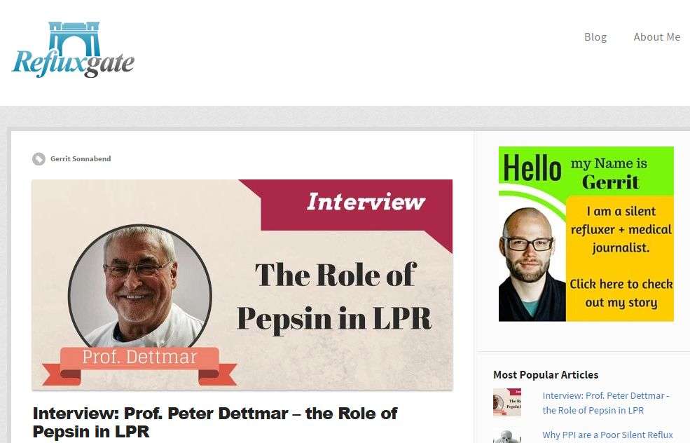 Peter Dettmar on Refluxgate