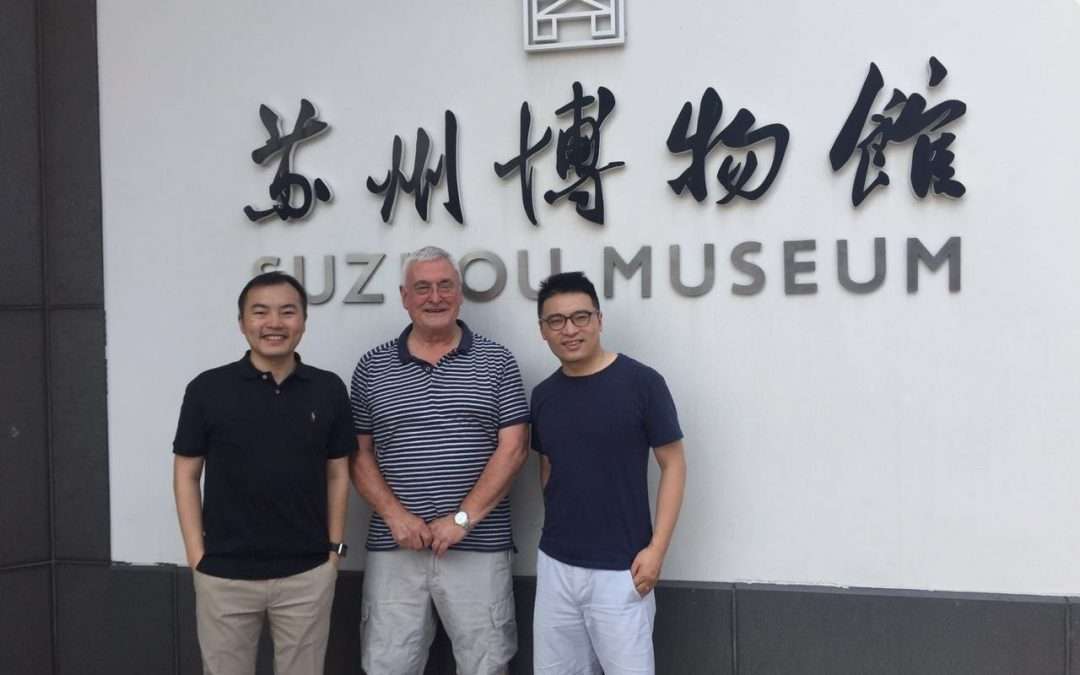 Professor Peter Dettmar in China Peptest