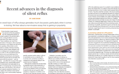 Transforming LPR Diagnosis: Peptest Featured in ENT & Audiology News